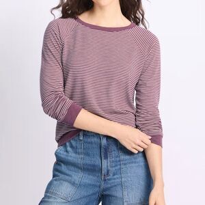 Staccato Dasher Raglan Sleeve Knit Top Purple MP NWT STITCH FIX